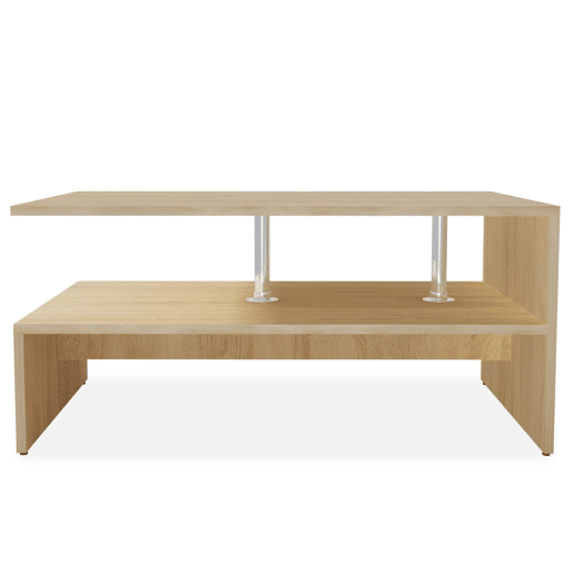 Mesa de Centro, Mesa baixa, derivados de madeira 90x59x42 cm cor carvalho Mesa de Centro, Mesa baixa, derivados de madeira 90x59x42 cm cor carvalho