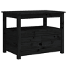 Mesa de Centro, Mesa baixa, 71x49x55 cm pinho maciço preto