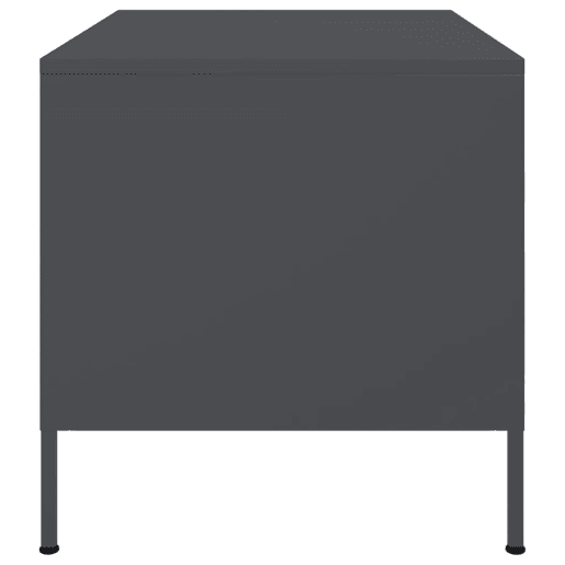 Mesa de Centro, Mesa baixa, 68x50x50,5 cm aço antracite