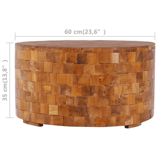 Mesa de Centro, Mesa baixa, 60x60x35cm madeira de teca maciça Mesa de Centro, Mesa baixa, 60x60x35cm madeira de teca maciça