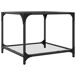 2 uds Mesas de Centro - Mesas de Café 50x50 2 uds Mesas de Centro - Mesas de Café 50x50 Negro