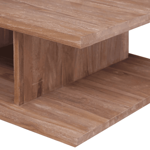Mesa de Centro, Mesa baixa, 70x70x30 cm madeira de teca maciça Mesa de Centro, Mesa baixa, 70x70x30 cm madeira de teca maciça