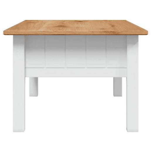 Mesa de Centro, Mesa baixa, 100x60x45 cm pinho maciço Panama branco Mesa de Centro, Mesa baixa, 100x60x45 cm pinho maciço Panama branco