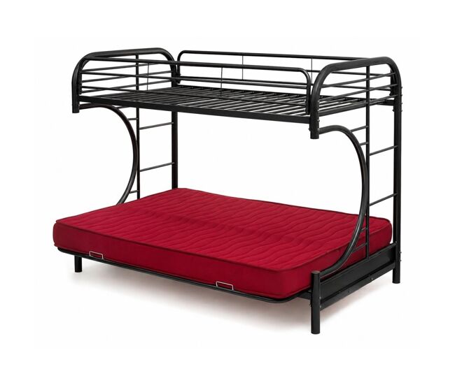 Litera sofá fantasy - negro litera sofá-cama,litera cama matrimonial,litera cama doble,literas con sofá,cama alta sofá-cama
