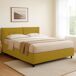 Cama Individual Desenfundable de Tela 202x106 Cama Individual Desenfundable de Tela 202x106 Amarillo