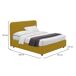 Cama Individual Desenfundable de Tela 206x107 Cama Individual Desenfundable de Tela 206x107 Amarillo