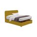 Cama Individual Desenfundable de Tela 206x107 Cama Individual Desenfundable de Tela 206x107 Amarillo