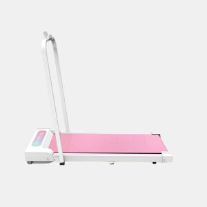 Passadeira dobrável de 2,5 PS - Walking Pad compacto para casa e escritório, motor potente até 8 kmh - Rosa
