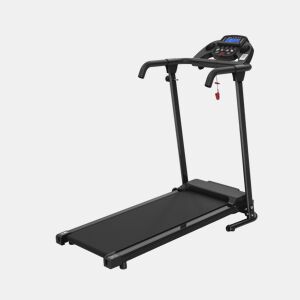 Passadeira compacta 2 em 1 u2013 secretária portátil, aplicação, caminhada, corrida e trote, carga máxima de 120 kg u2013 Preto