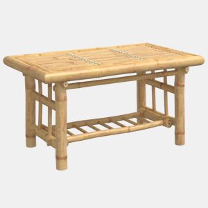 Mesa de Centro, Mesa baixa, 70x45x36 cm bambu