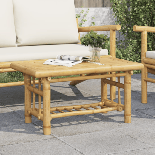 Mesa de Centro, Mesa baixa, 70x45x36 cm bambu