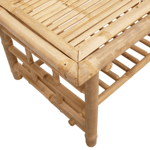 Mesa de Centro, Mesa baixa, 70x45x36 cm bambu