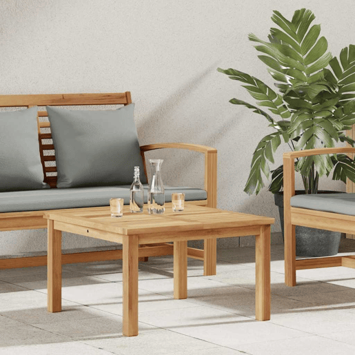Mesa de Centro, Mesa baixa, Castanho 60 x 60 x 36 cm Madeira de Teca Sólida Mesa de Centro, Mesa baixa, Castanho 60 x 60 x 36 cm Madeira de Teca Sólida