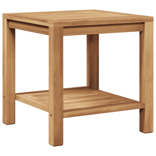 Mesa de Centro, Mesa baixa, Castanho 45 x 45 x 45 cm Madeira de Teca Sólida Mesa de Centro, Mesa baixa, Castanho 45 x 45 x 45 cm Madeira de Teca Sólida