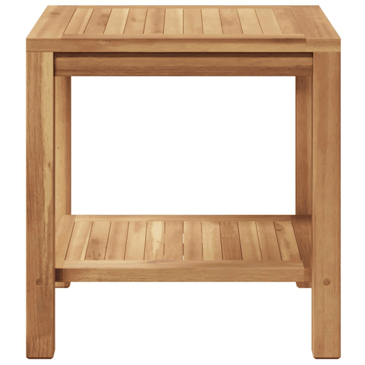 Mesa de Centro, Mesa baixa, Castanho 45 x 45 x 45 cm Madeira de Teca Sólida Mesa de Centro, Mesa baixa, Castanho 45 x 45 x 45 cm Madeira de Teca Sólida
