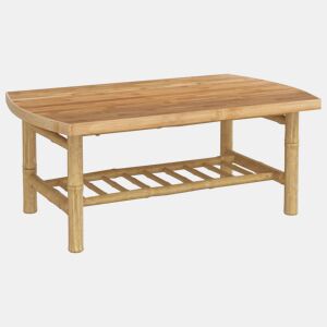Mesa de Centro, Mesa baixa, para jardim 90x55x37 cm bambu