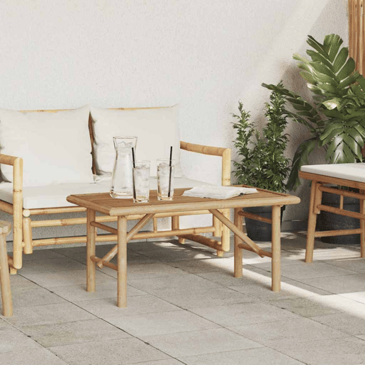 Mesa de Centro, Mesa baixa, Castanho 90 x 50 x 43 cm Bambu Mesa de Centro, Mesa baixa, Castanho 90 x 50 x 43 cm Bambu