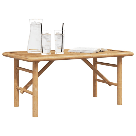 Mesa de Centro, Mesa baixa, Castanho 90 x 50 x 43 cm Bambu Mesa de Centro, Mesa baixa, Castanho 90 x 50 x 43 cm Bambu