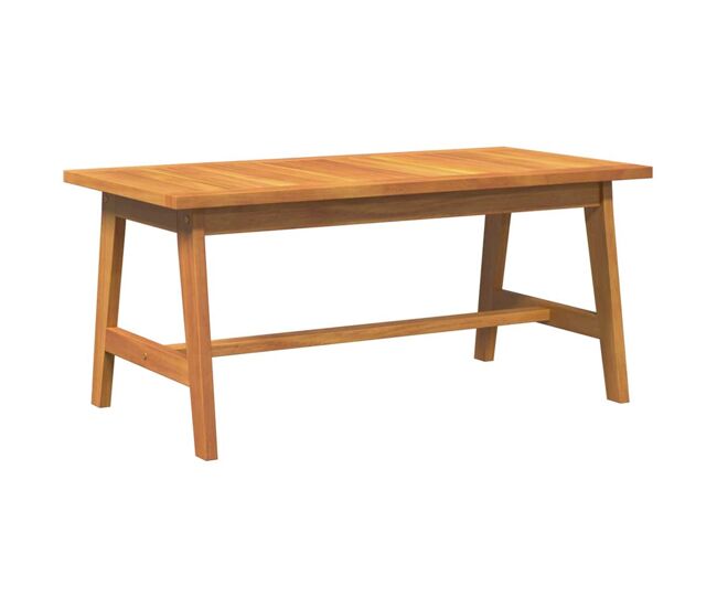 Mesa de café - mesa de centro - mesa baja aceite natural madera de acacia sólida