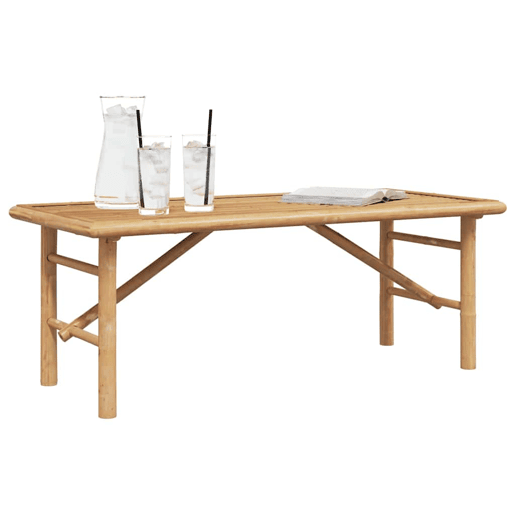 Mesa de Centro, Mesa baixa, Castanho 110 x 50 x 43 cm Bambu Mesa de Centro, Mesa baixa, Castanho 110 x 50 x 43 cm Bambu
