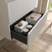Mueble Baño KIRA 2caj. Lavabo 1 poza 60 Mueble Baño KIRA 2caj. Lavabo 1 poza 60 Blanco