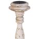Candelabro de madera artesanal Candelabro de madera artesanal Blanco