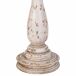 Candelabro de madera artesanal Candelabro de madera artesanal Blanco