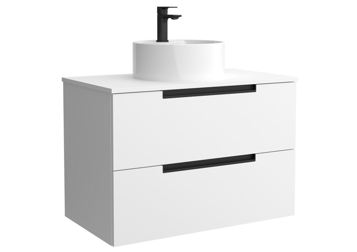 Mueble Baño LENI 2caj. Lavabo posar 1 poza 70