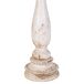 Candelabro de madera artesanal Candelabro de madera artesanal Blanco