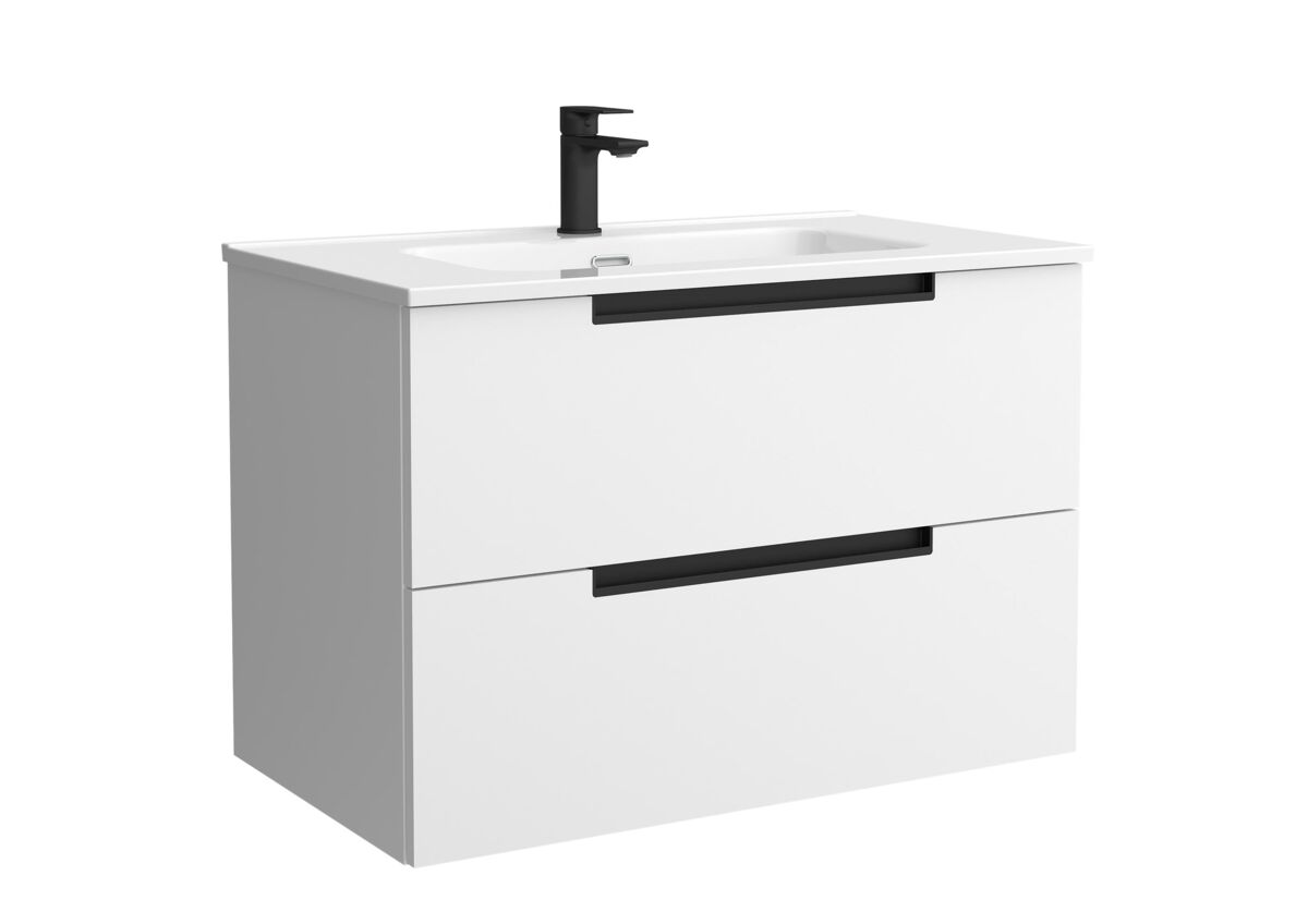 Mueble Baño LENI 2caj. Lavabo 1 poza 70