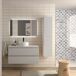 Mueble Baño KIRA 2caj. Lavabo posar 1 poza 100 Mueble Baño KIRA 2caj. Lavabo posar 1 poza 100 Blanco