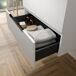 Mueble Baño LENI 2caj. Lavabo posar 1 poza 100 Mueble Baño LENI 2caj. Lavabo posar 1 poza 100 Blanco