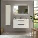 Mueble Baño LENI 2caj. Lavabo 1 poza 100 Mueble Baño LENI 2caj. Lavabo 1 poza 100 Blanco
