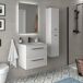 Mueble Baño RUNA 2caj. Lavabo 1 poza 60 Mueble Baño RUNA 2caj. Lavabo 1 poza 60 Blanco