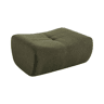 Pufe e apoio para os pés para o módulo Sokol em tecido bouclé Verde caqui - 88x70x35 cm