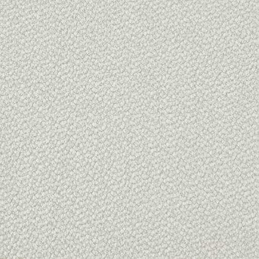 Sofá com linhas curvas em tecido de chenille, 3 lugares Branco - 227x102x69 cm