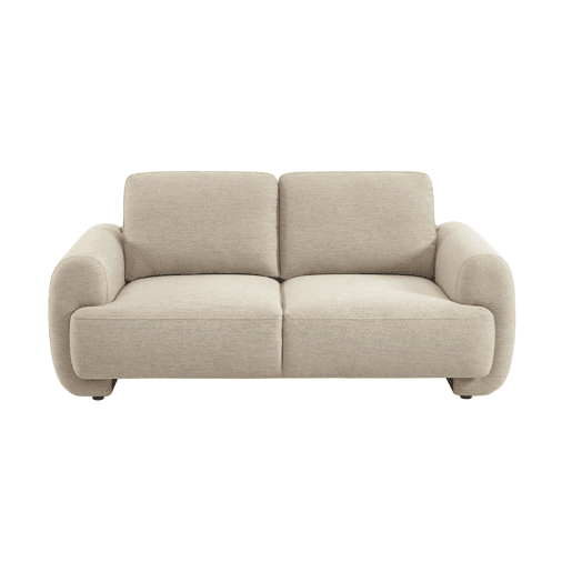 Sofá em tecido, 2 lugares Bege - 174x88x78 cm Sofá em tecido, 2 lugares Bege - 174x88x78 cm