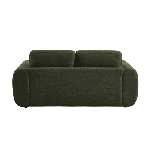 Sofá em tecido, 2 lugares Verde caqui - 174x88x78 cm Sofá em tecido, 2 lugares Verde caqui - 174x88x78 cm