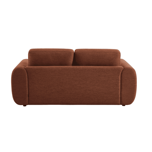 Sofá em tecido, 2 lugares Terracota - 174x88x78 cm Sofá em tecido, 2 lugares Terracota - 174x88x78 cm