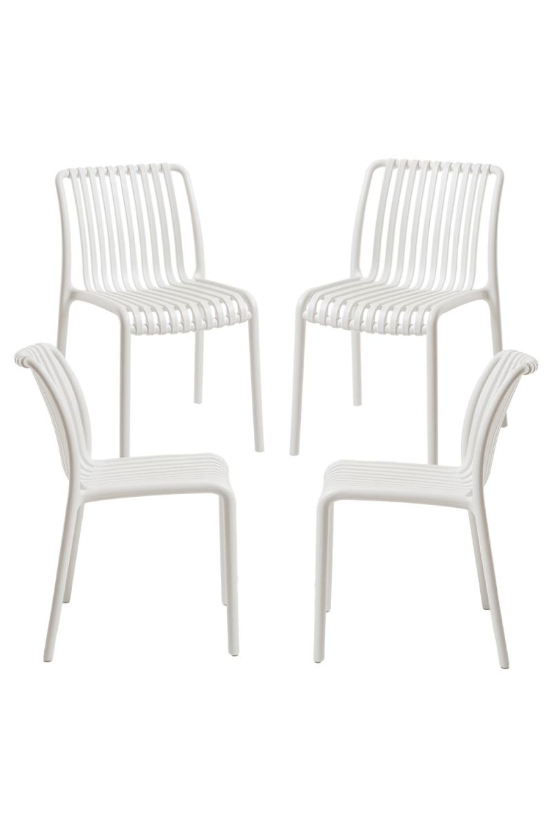 Pack 4 sillas somer - blanco
