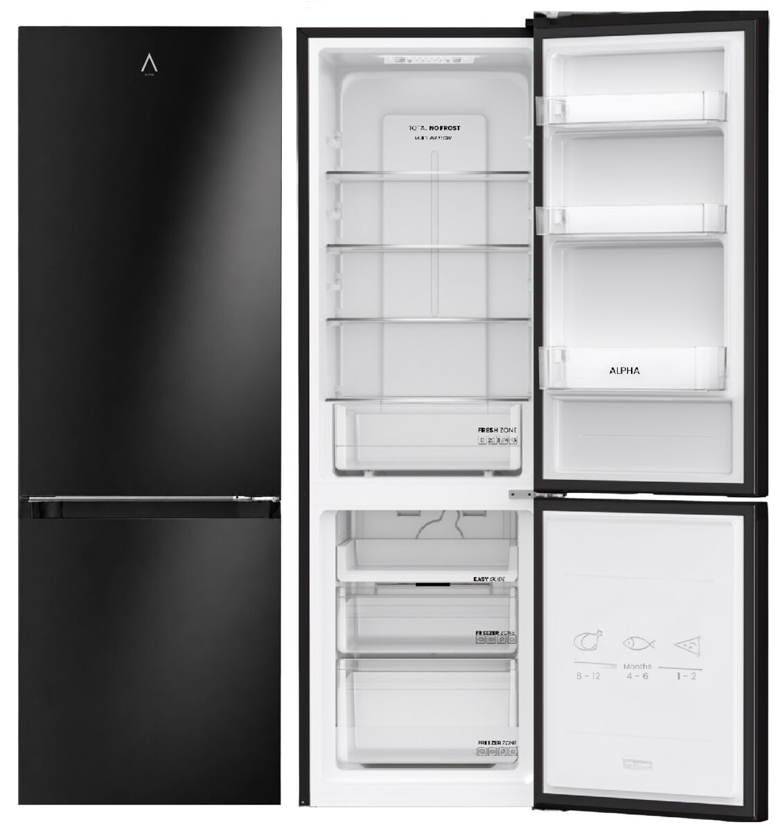 ALPHA Frigorífico Combi Pegasus Elite-180