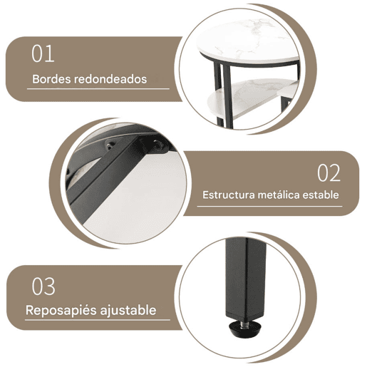 2 peças, mesa de centro, mesa de sala, mesa de apoio 2 peças, mesa de centro, mesa de sala, mesa de apoio