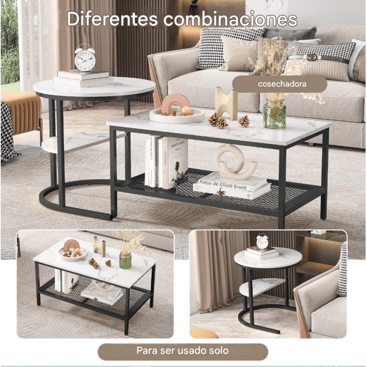 2 peças, mesa de centro, mesa de sala, mesa de apoio 2 peças, mesa de centro, mesa de sala, mesa de apoio