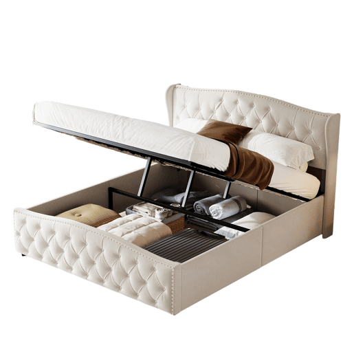 Cama capitonê 140x200 cm - estrado de ripas - arrumação hidráulica - veludo - cama dupla Cama capitonê 140x200 cm - estrado de ripas - arrumação hidráulica - veludo - cama dupla