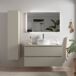 Mueble Baño BEQUIA 2caj. (Sin Lavabo) 100 Mueble Baño BEQUIA 2caj. (Sin Lavabo) 100 Gris