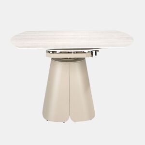 ANGEL CERDA Mesa de jantar extensível redonda porcelânico