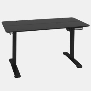 MEUBLES COSY Secretária elétrica ajustável em altura mesa de computador ergonómica para escritório com memória de altura 140x70x72-116cm Preto