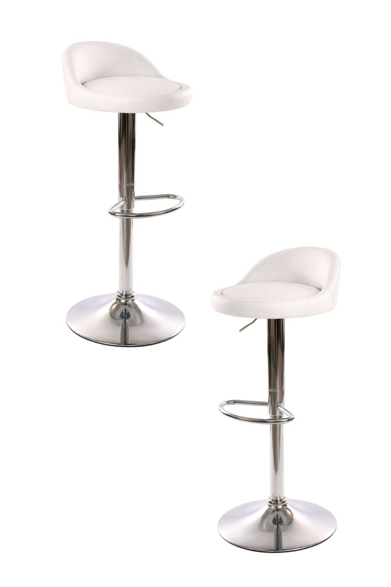 Pack 2 taburetes cirkus - blanco