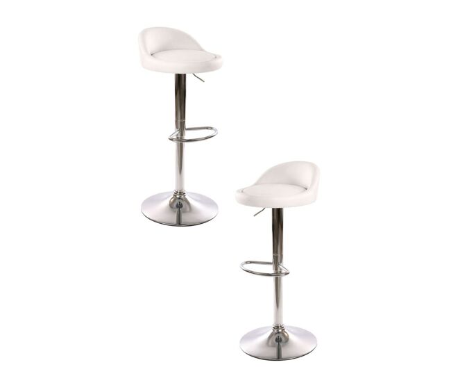Pack 2 taburetes cirkus - blanco