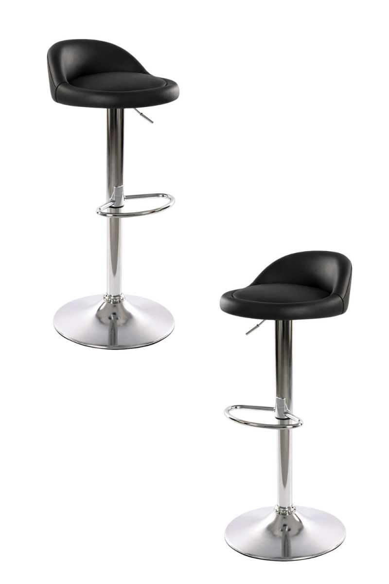 Pack 2 taburetes cirkus - negro